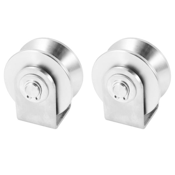 2 Inch V Type Pulley Roller 304 Stainless Steel Sliding Gate Roller