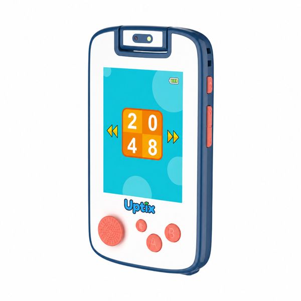 Uptix Kids Smart Phone Camera for Digital Photos &amp; Videos| 8 Games| Blue