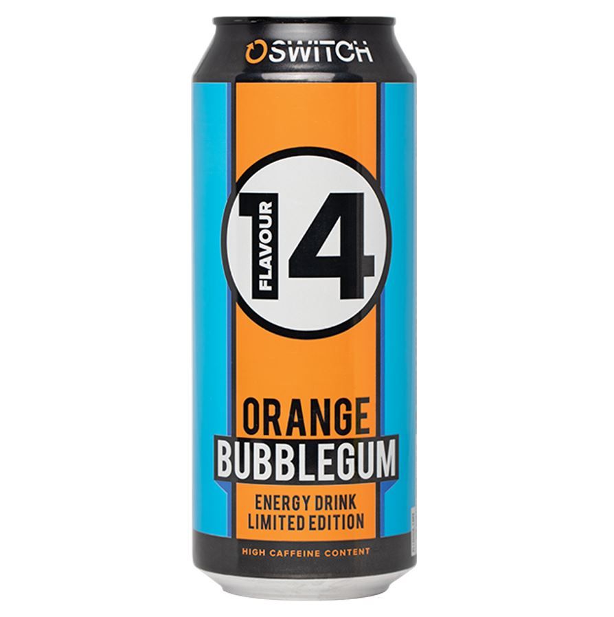 Switch Energy Drink Orange Bubblegum (6x500ml) Shop Today. Get it Tomorrow!