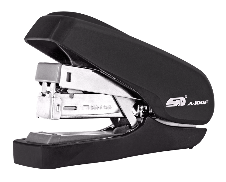 STD A-100F Half Strip Stapler Black 40 Sheet