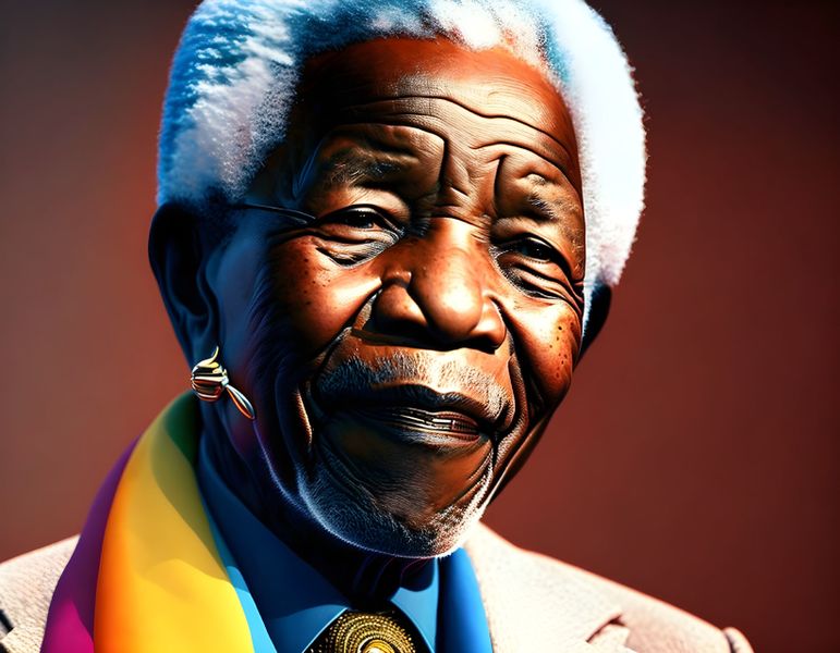 Canvas Wall Art Abstract Painting - Colourful Mandela Painting
