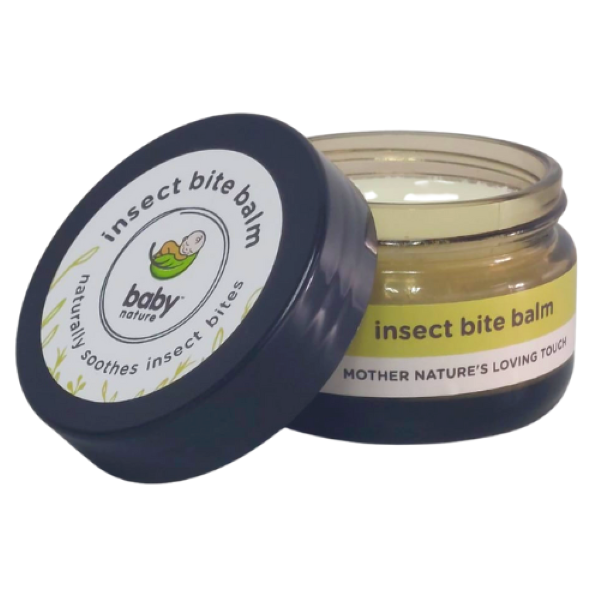 BabyNature 100% Natural Easy-To-Apply Soothing Insect Bite Balm - 50g