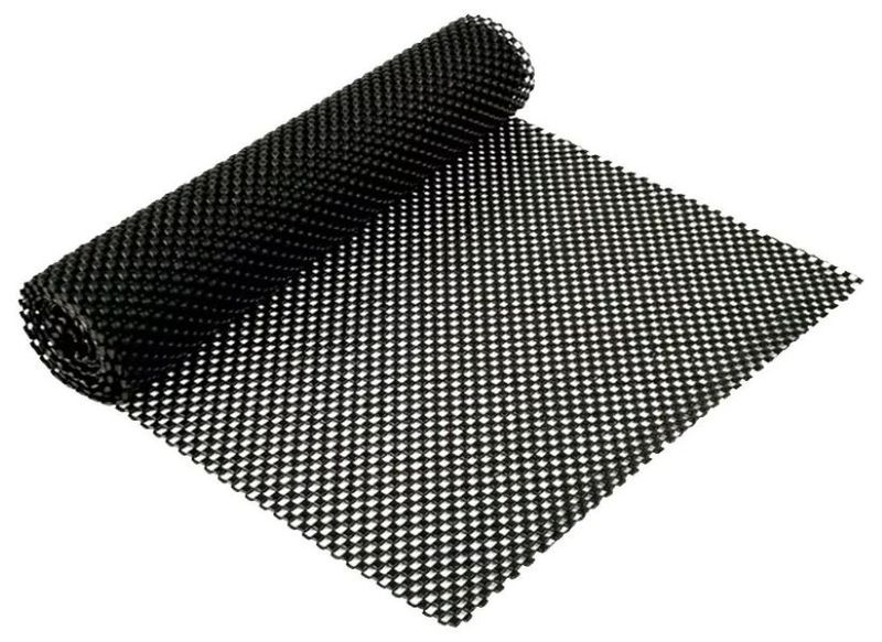 GraspFlex Pro-Cut-to-Fit Multi-Use Non-Slip Mat (80x100cm, Black/Grey)