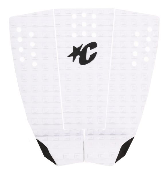 Creatures Reliance III Pin Tail Surfboard Traction : White Black