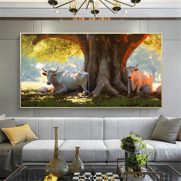 Canvas Wall Decor - Brahman Serenity - 0559