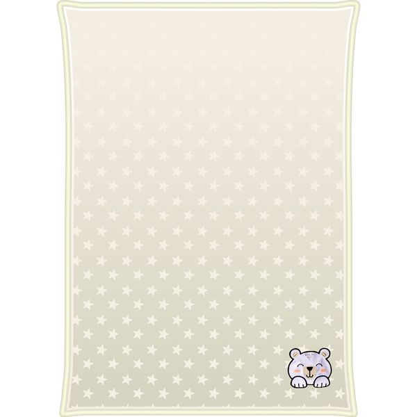 SQUIGGLE Baby Lightweight Flannel Fleece Blanket - Soft,Perfect for Nursery