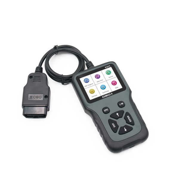 OBD-Connected car Fault Detection Device With Color Display.