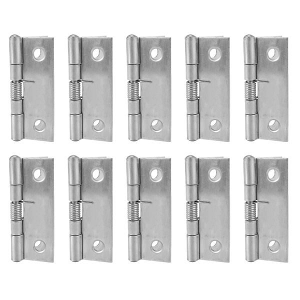 2 Inch Long Stainless Steel Self-Closing Corner Spring Door Hinge
