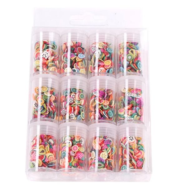 3D Fruit and Blossoms Nail Art Slices