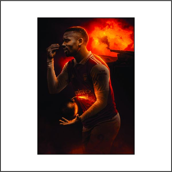 Thierry Henry Blood Red - A1 Poster