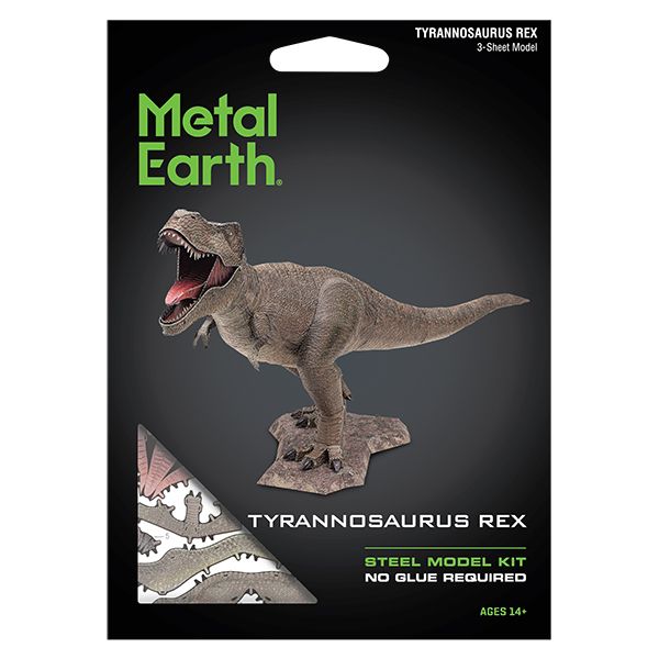 Metal earth-Tyrannosaurus Rex-3 Steel Sheets