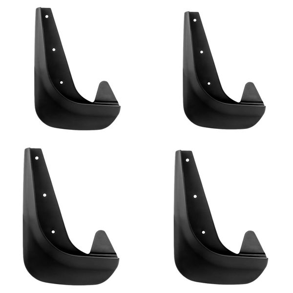 Automotive 4-Piece Stretchy Fender Front And Rear Mud Splash Guards -22cm