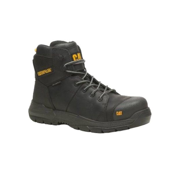 Caterpillar mens crossrail 2.0 ct s3 wr hro src steel toe boot black