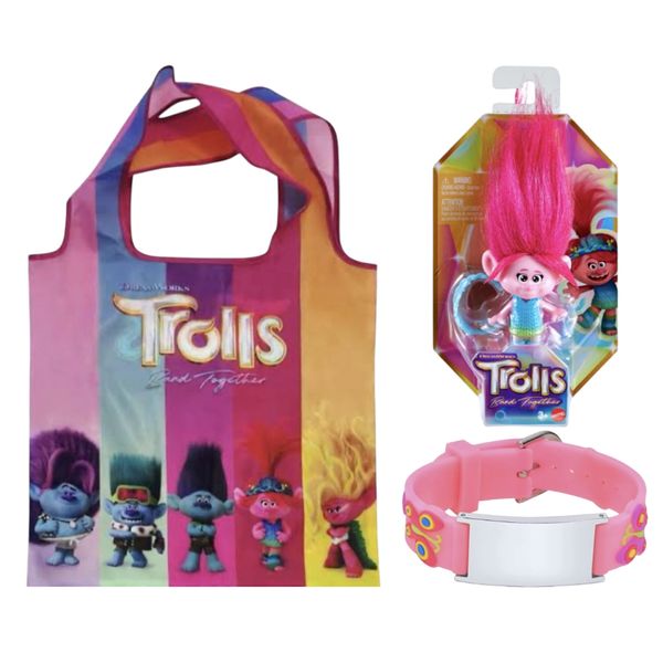 Kids Identity Bracelet Doll and Bag combo