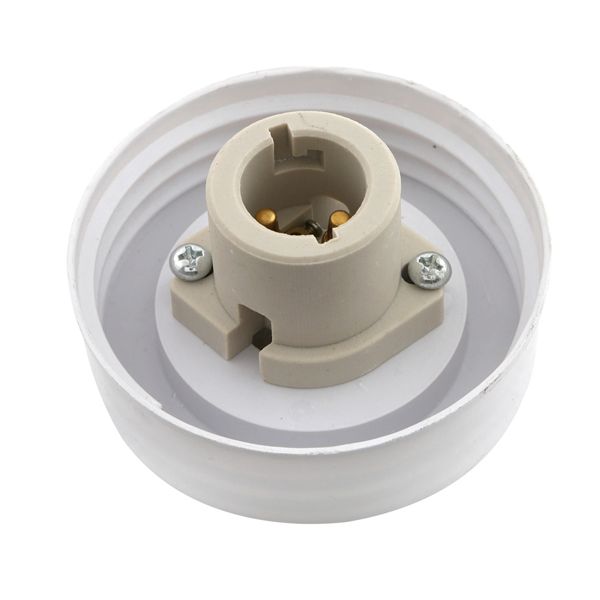 Eurolux - 6" Fibreglass Gallery B22 - White