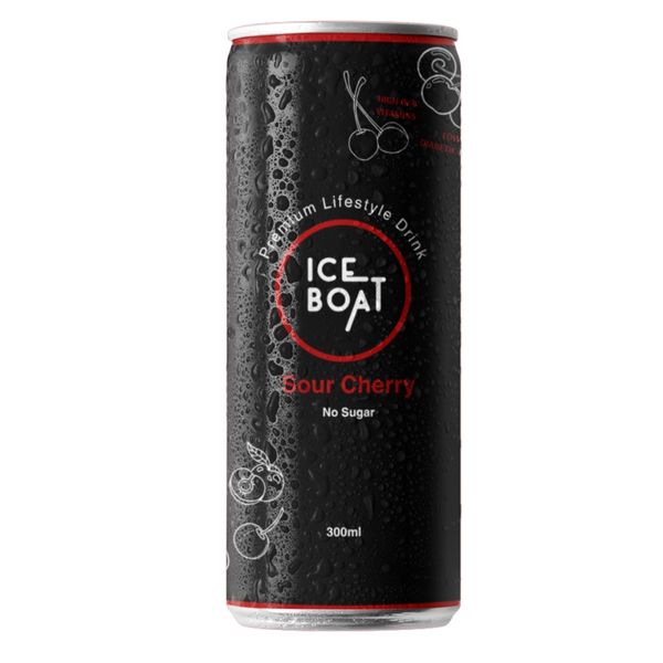 IceBoat Premium Lifestyle Drink SourCherry 6 Pack