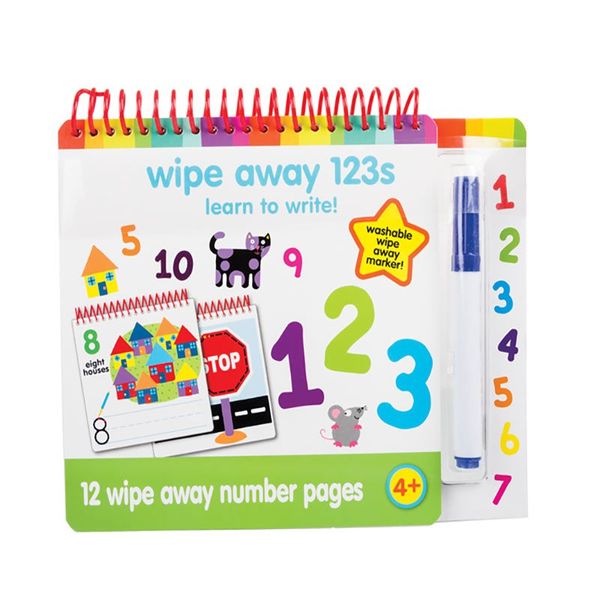 Book Edu Dry Wipe Numbers (3 Pack)