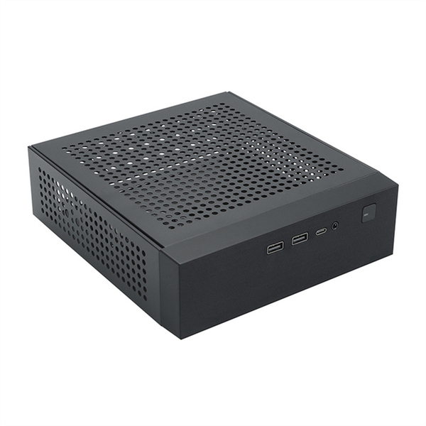 M09 HTPC Host Mini ITX Computer Chassis DC Power Supply Computer Case