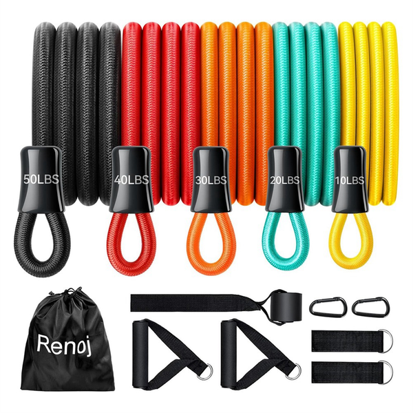 Resistance Bands with Handles, Exercise Bands Resistance Bands Set
