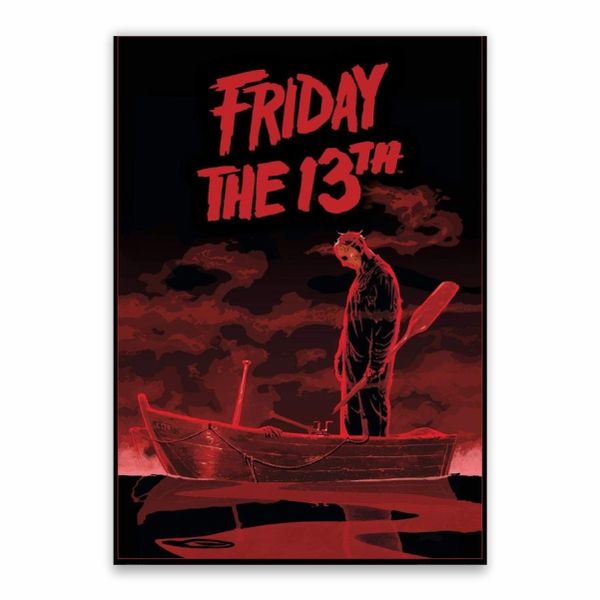 Friday The 13th Red Poster - A1