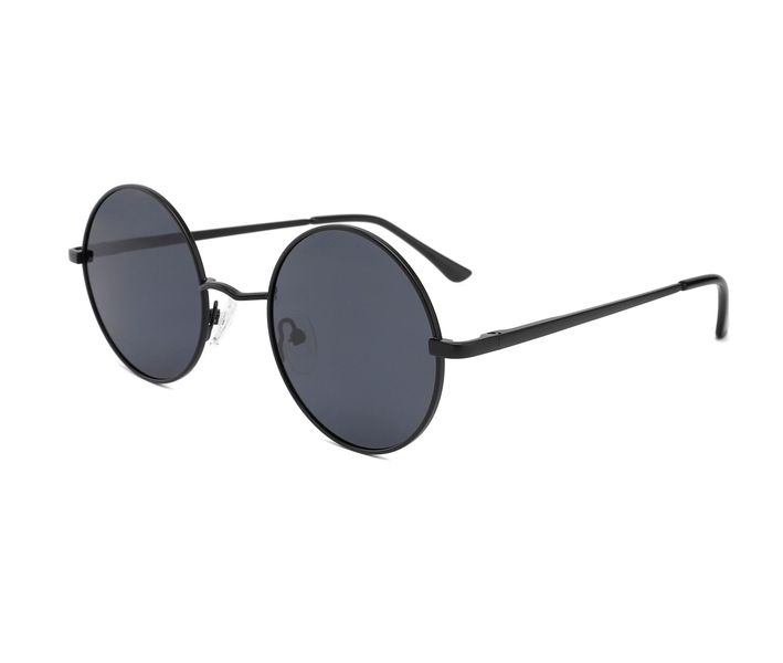 Sophie Moda- Polarised Round-Rimmed Teashade Sunglasses: Lennon Collection