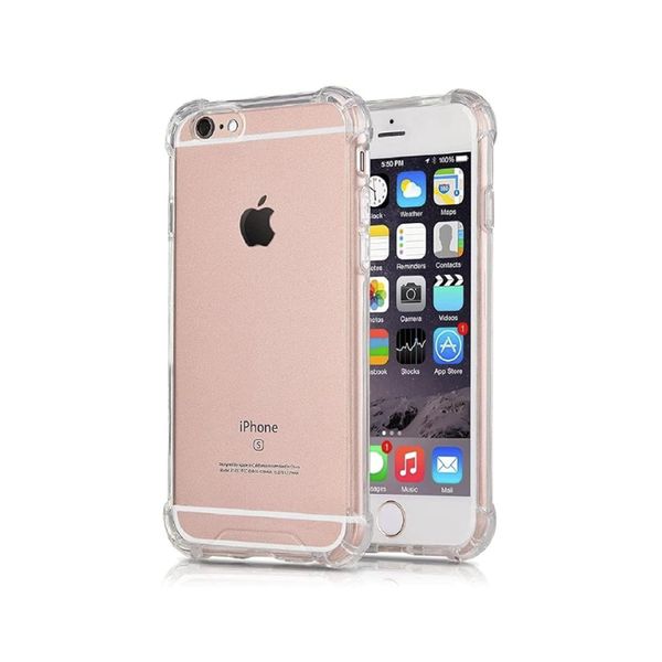 Clear Case TPU Shockproof Cover Compatible with iPhone 6s / iPhone 6 Plus