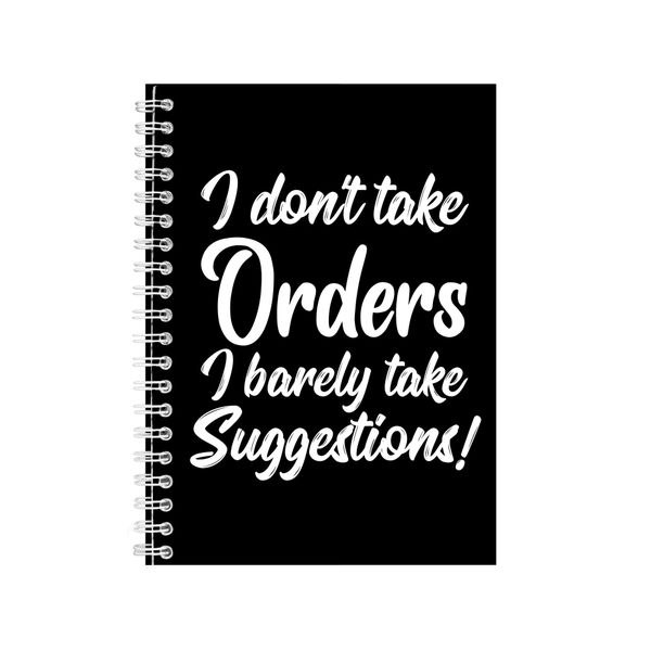 Sarcastic Notebook Gift Idea Writing Book Notepad Pad 37