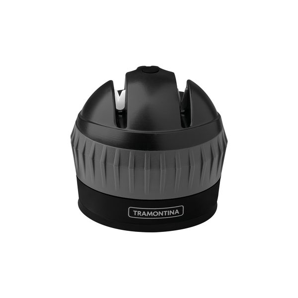 Tramontina Profio Knife Sharpener with Non-Slip Base in Black