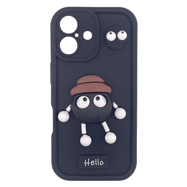 New Fancy Silicone Cover Compatible with i Phone 16 Pro Max - HDTB