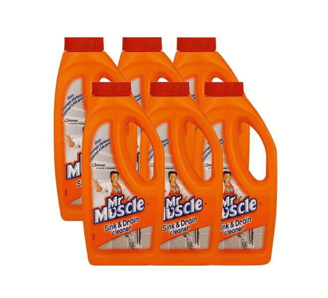 Mr. Muscle Drain Cleaner - (6 x 500ml)