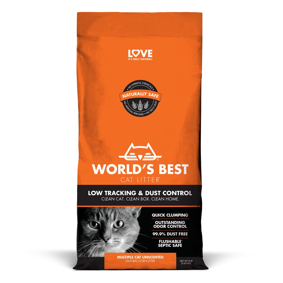 World's Best Cat Litter Low Tracking & Dust Control 3.63kg Shop