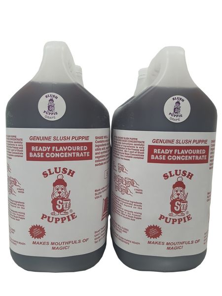 Slush Puppie Flavoured Premix 5L - Grape
