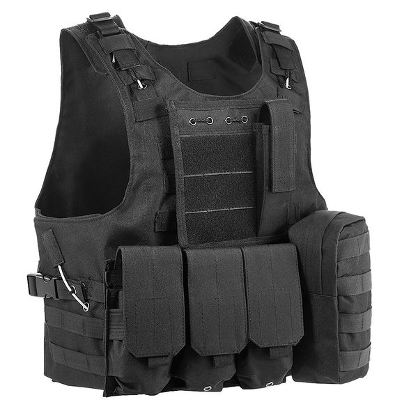 Outdoor Tactical Molle Weste Modular Gear Vest - Black
