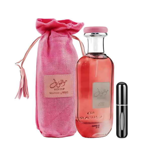 Mousuf Wardi for Women EDP - 100ml + Refillable Decant with Perfume