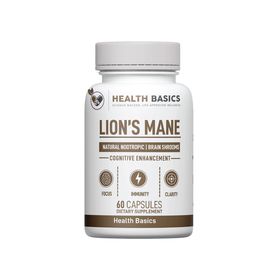 Health Basics Lion's Mane Mushroom Extract Capsules | Shop Today. Get ...