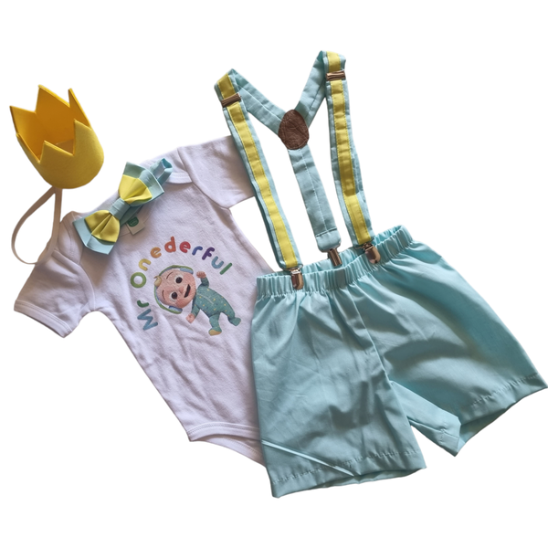 Mr Onederful Boys Set - 4 Piece