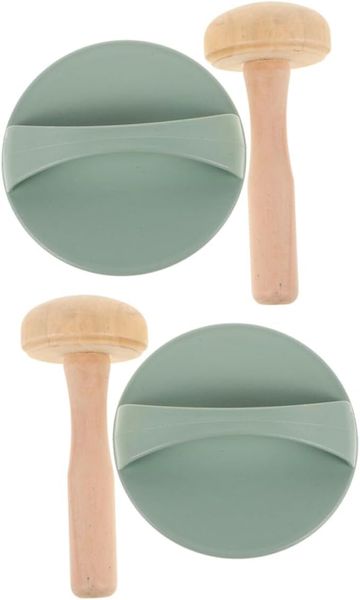 4pcs Arts Supplies Plastic Wood Printmaking Rollers Block Printing Tools