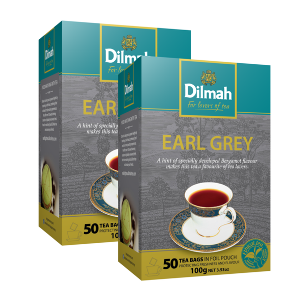 Dilmah - Earl Grey - 100 Tagless Tea Bags