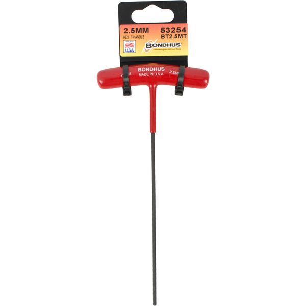 Bondhus - Ball End - T-Handle - Proguard - Single - 2.5mm - 2 Pack