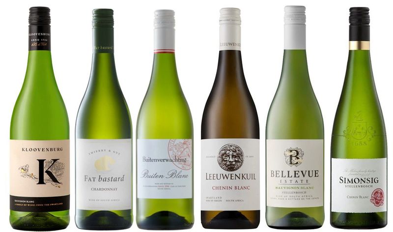 Mixed case of Premium White Wines - 6 x 750ml