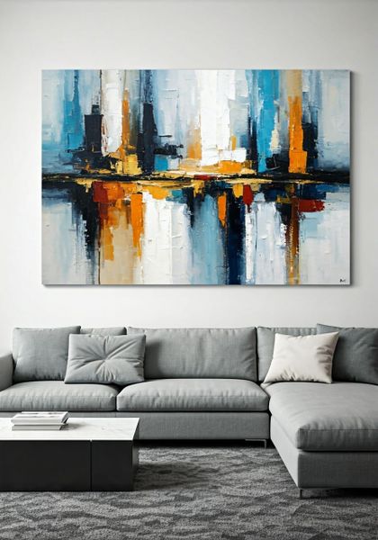 Canvas Wall art: Single - Luminous blooms