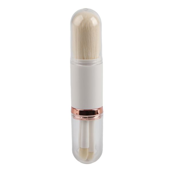 Compact 4-in-1 Makeup Brushes