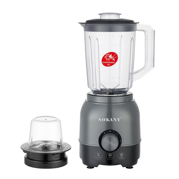 2-in-1 Electric Juicer Blender with Coffee Grinder