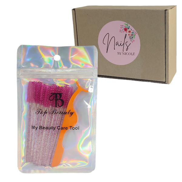 Eyelashes Applicator Tool with Mascara Wands - 11Piece