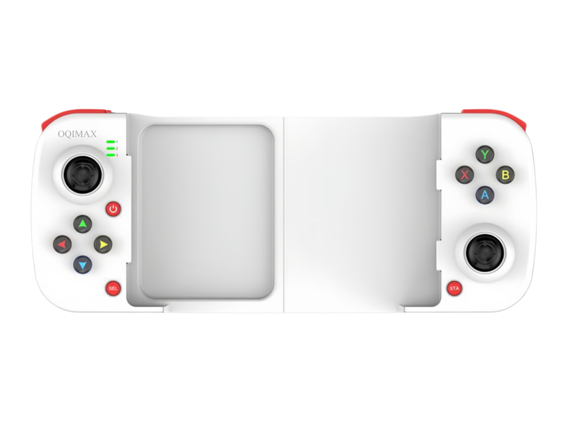 OQIMAX Wireless Gaming Controller Compatible w/ Ios Android, Dual Vibration