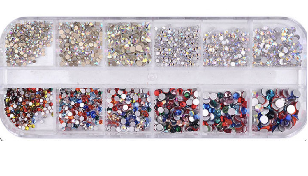 1440 Pieces Rainbow 12grids Mix Color Diamonds | Shop Today. Get it ...