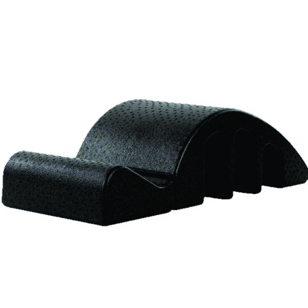 Black Foam Step Barrel for Spine, Balance, Core Strengthening &amp; Stretching