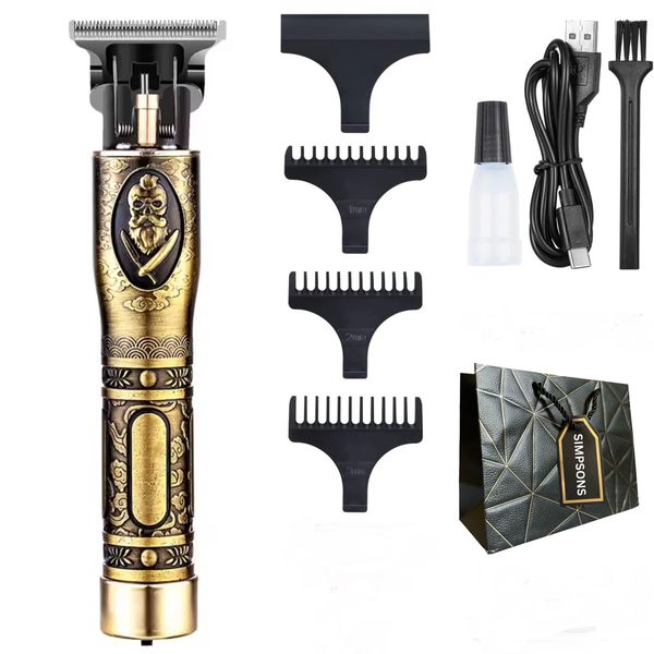 Enzo - High Power Barber Hair Clipper &amp; Simpsons Bag