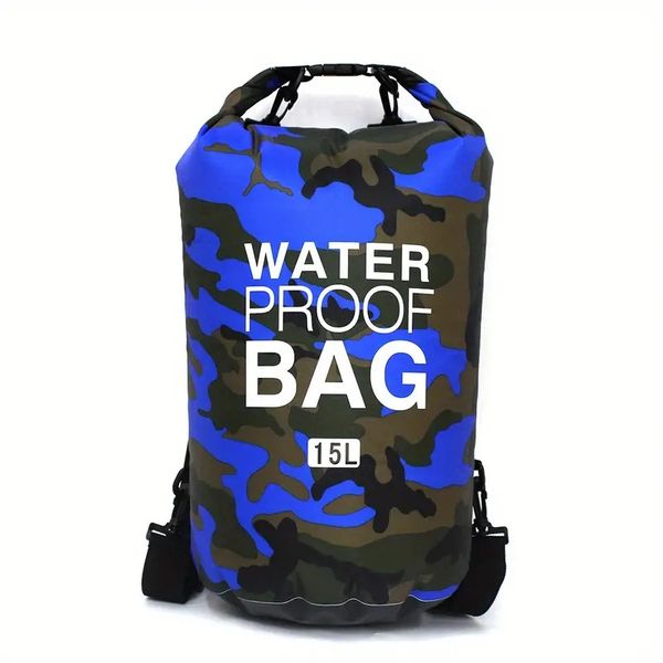 Lightweight Camouflage Dry Bag for Outdoor Water Activities