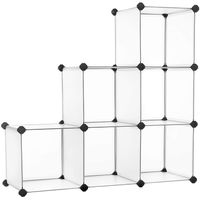 6 Cube Shelving for Bedroom Living Room Home Office Book Shelf